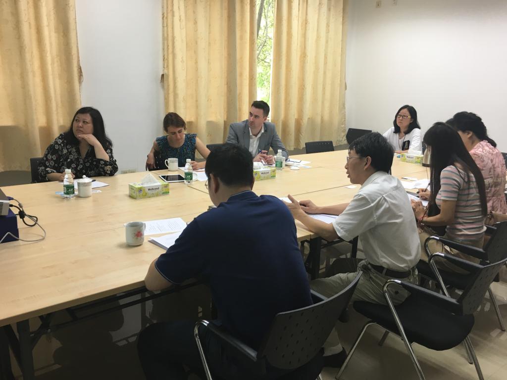 交流会现场